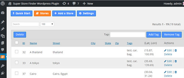 Powerful Administrator in Super Store Finder for WordPress