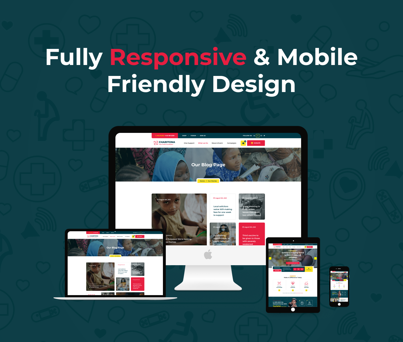 Charitona - Charity & Nonprofit Laravel 12 Template - 10