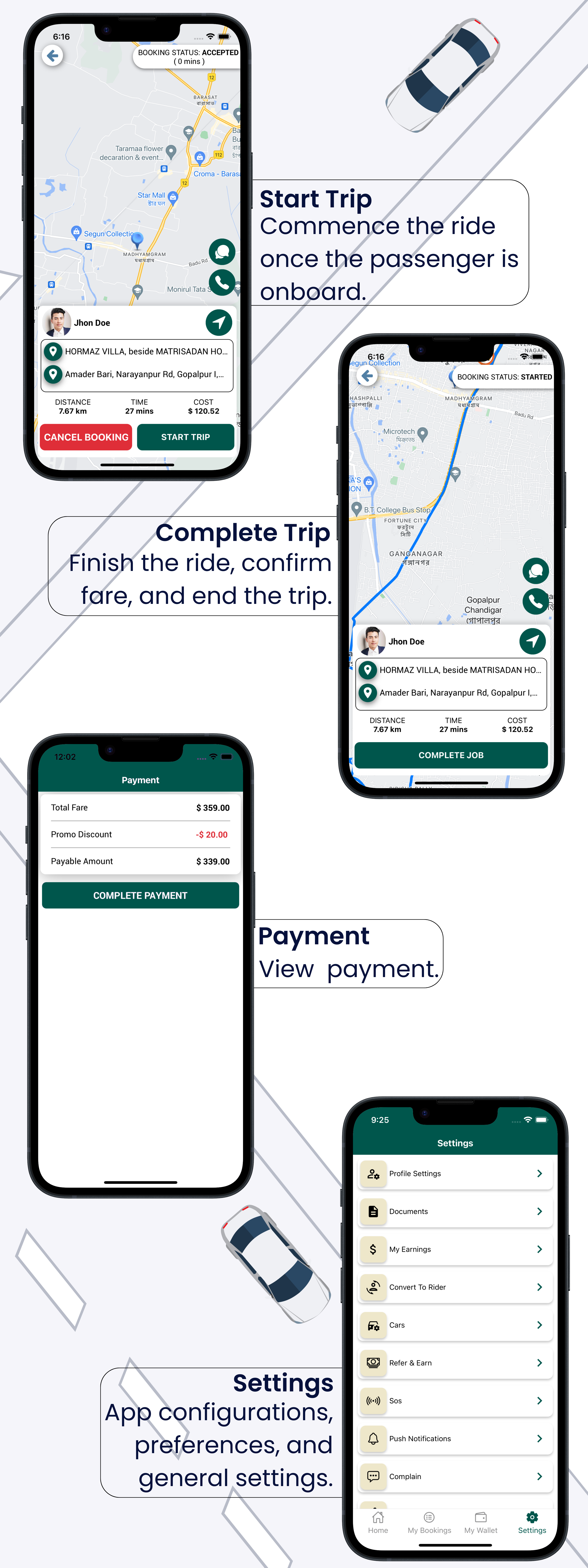 Exicube Bid Taxi App - 11