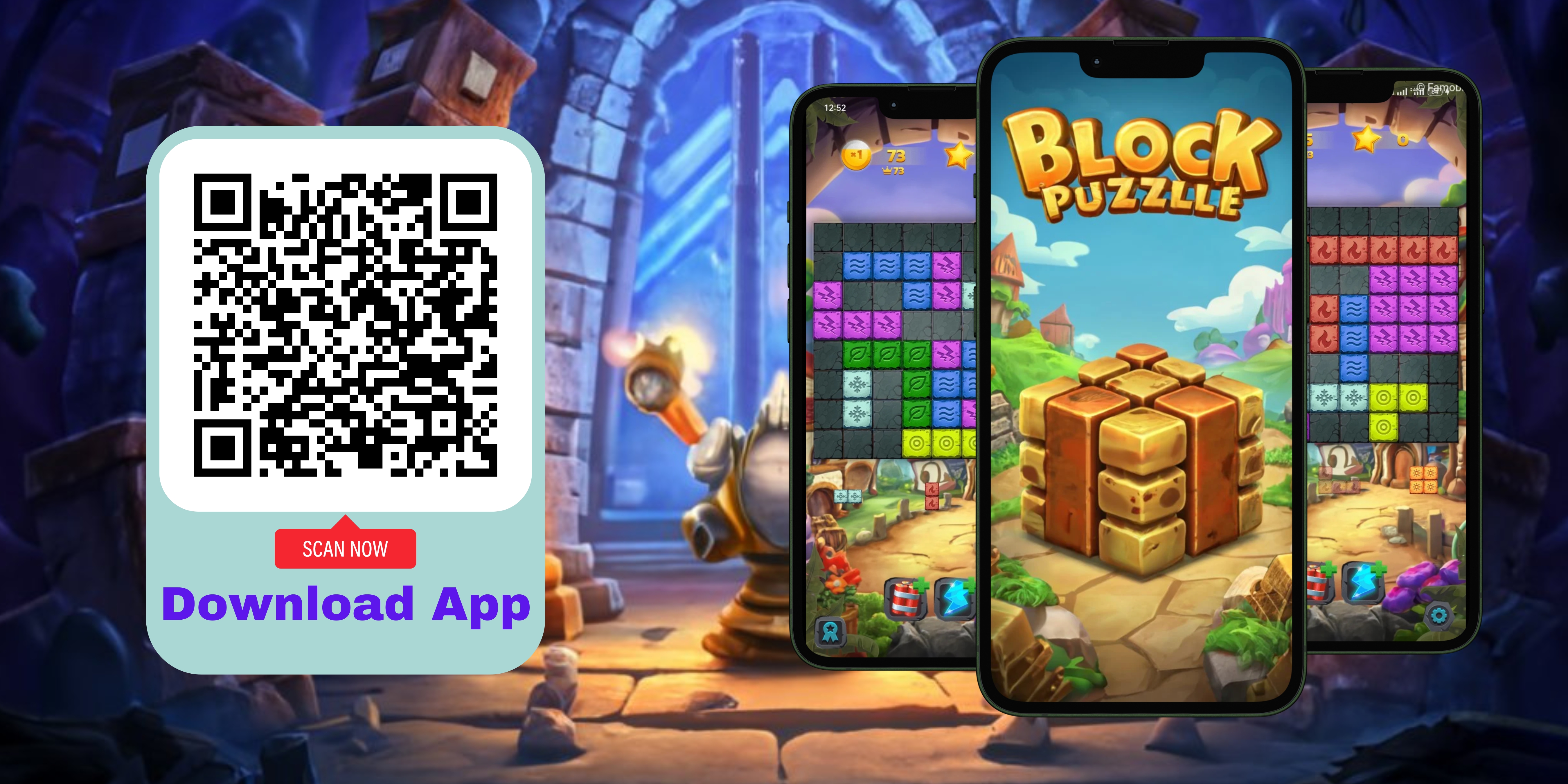 Block Puzzle Flutter Mobile Game App With HTML5 Code by vasuux | CodeCanyon