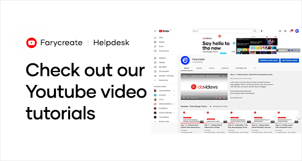 Youtube Tutorials Farycreate