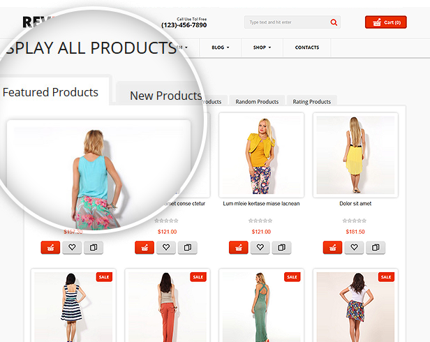 Reviver - Responsive Multipurpose VirtueMart Theme