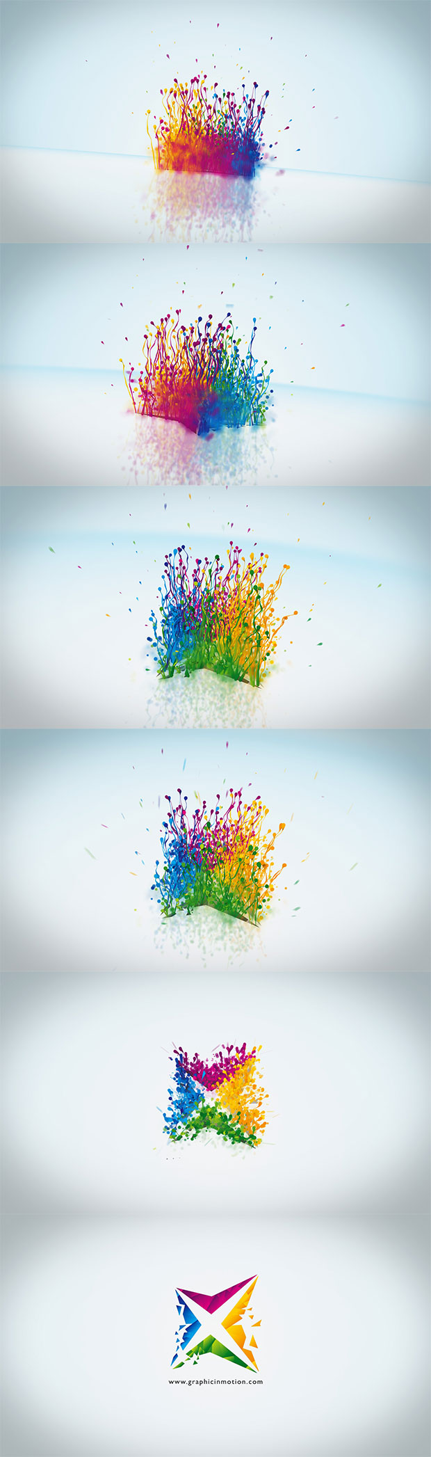 Particles Splash Logo Reveal 10804887 - Free After Effects Templates | VideoHive 