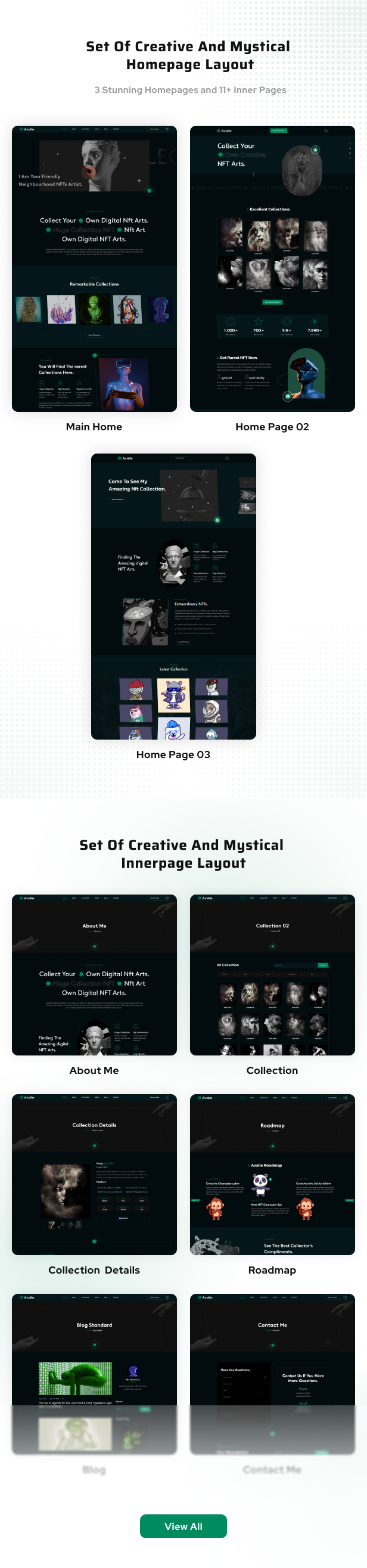 NFT Landing Page