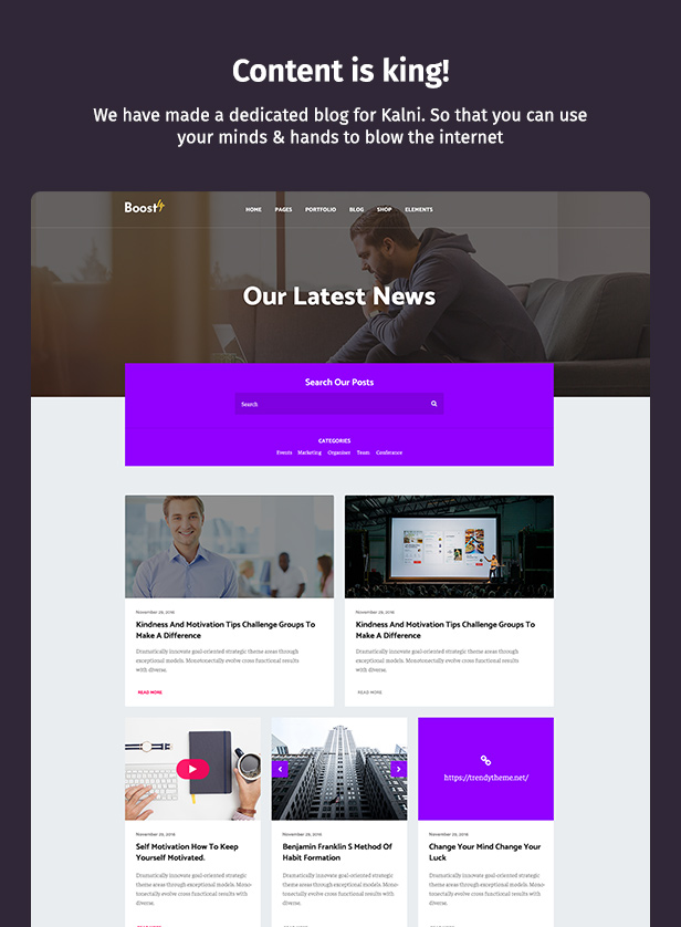 Creative WordPress Theme