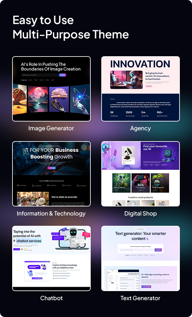 AI Startup & Technology Tailwind Template