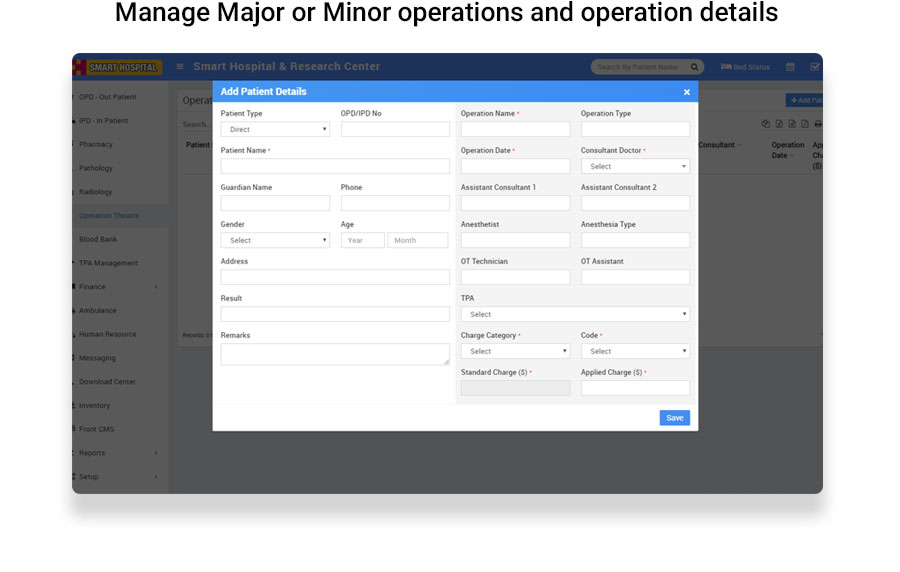 Smart Hospital : Hospital Management System - 12