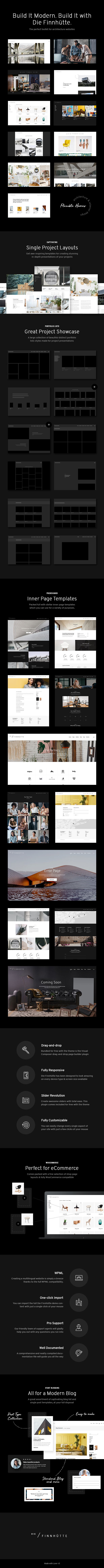Die Finnhütte - Modern Architecture and Interior Design Theme - 1