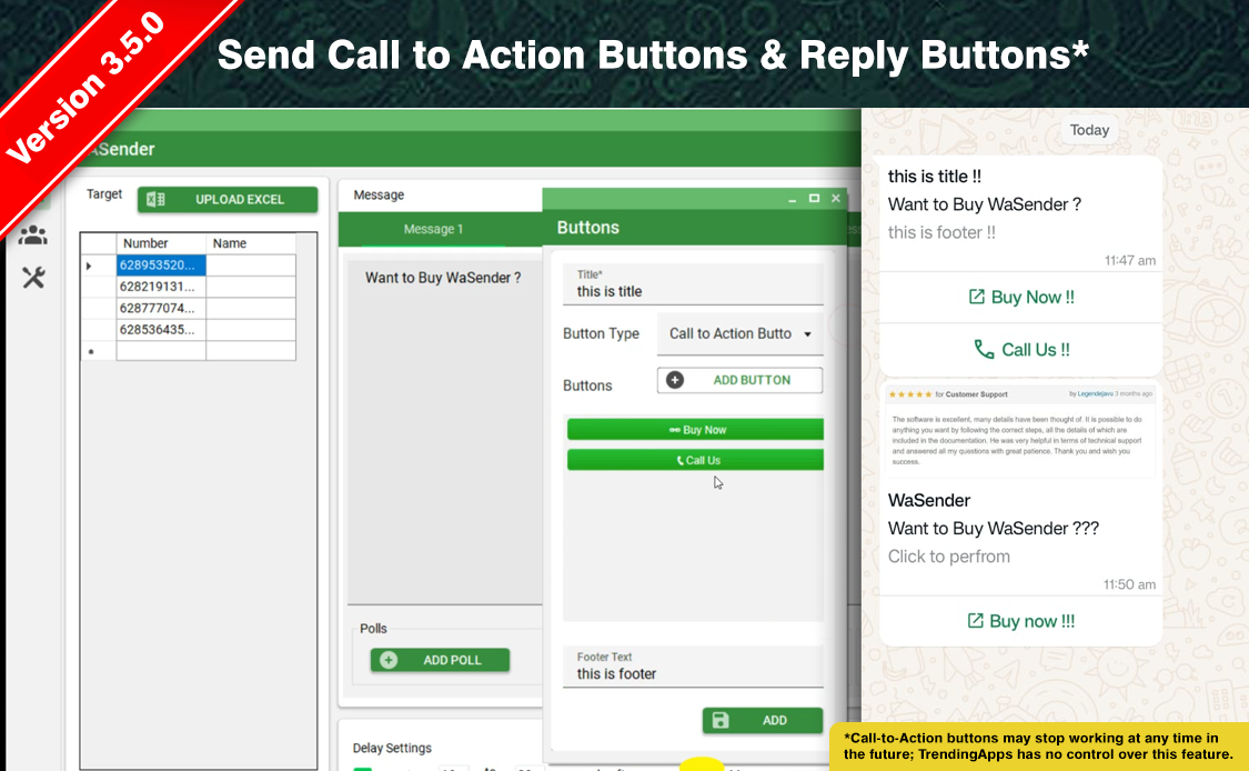 WaSender Bulk WhatsApp Sender + Group Sender + WhatsApp Auto Reply Bot (V3.4.0) - 4