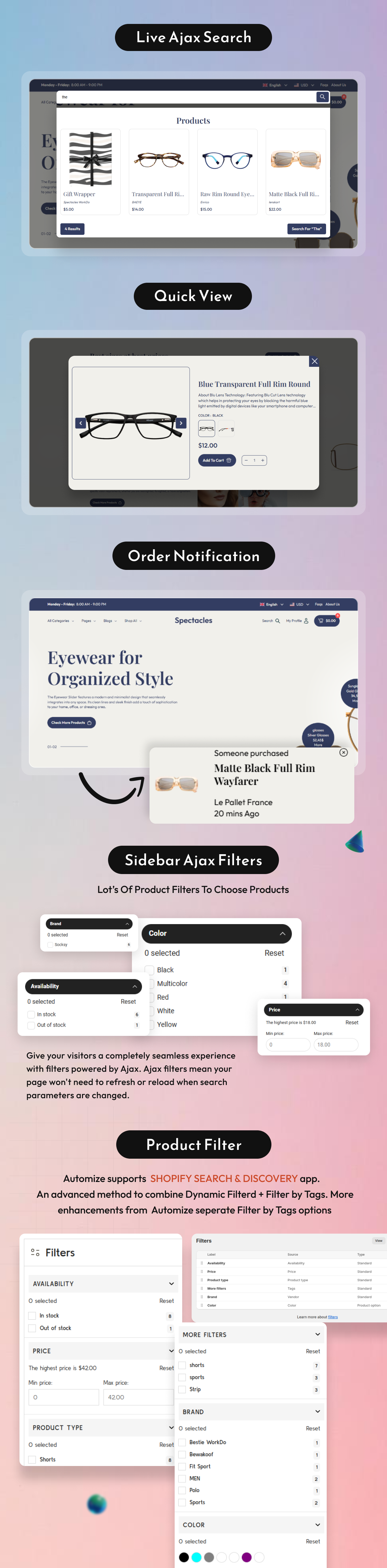 Spectacles - Optical & Eyeglasses Shopify 2.0 Store - 11