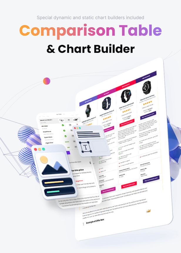 Table comparison plugin wordpress