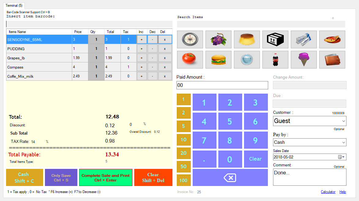 Advance Point of Sale System (POS) - 2