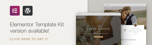 Robbie & Magie – Wedding Event Invitation Sketch Template - 1