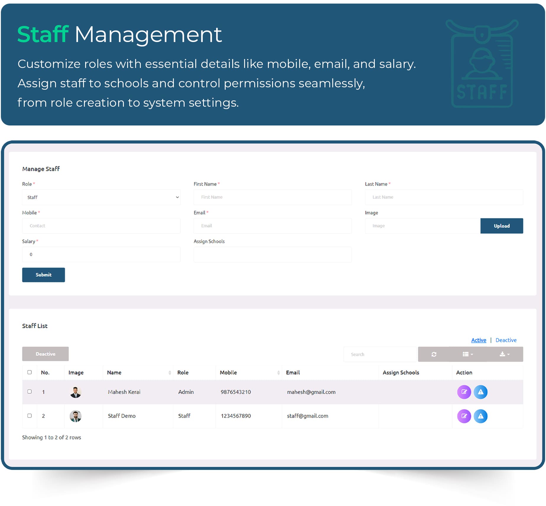 eSchool SaaS - School Management System with Student | Parents Flutter App | Laravel Admin - 24