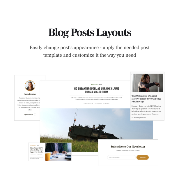 Editorial Theme