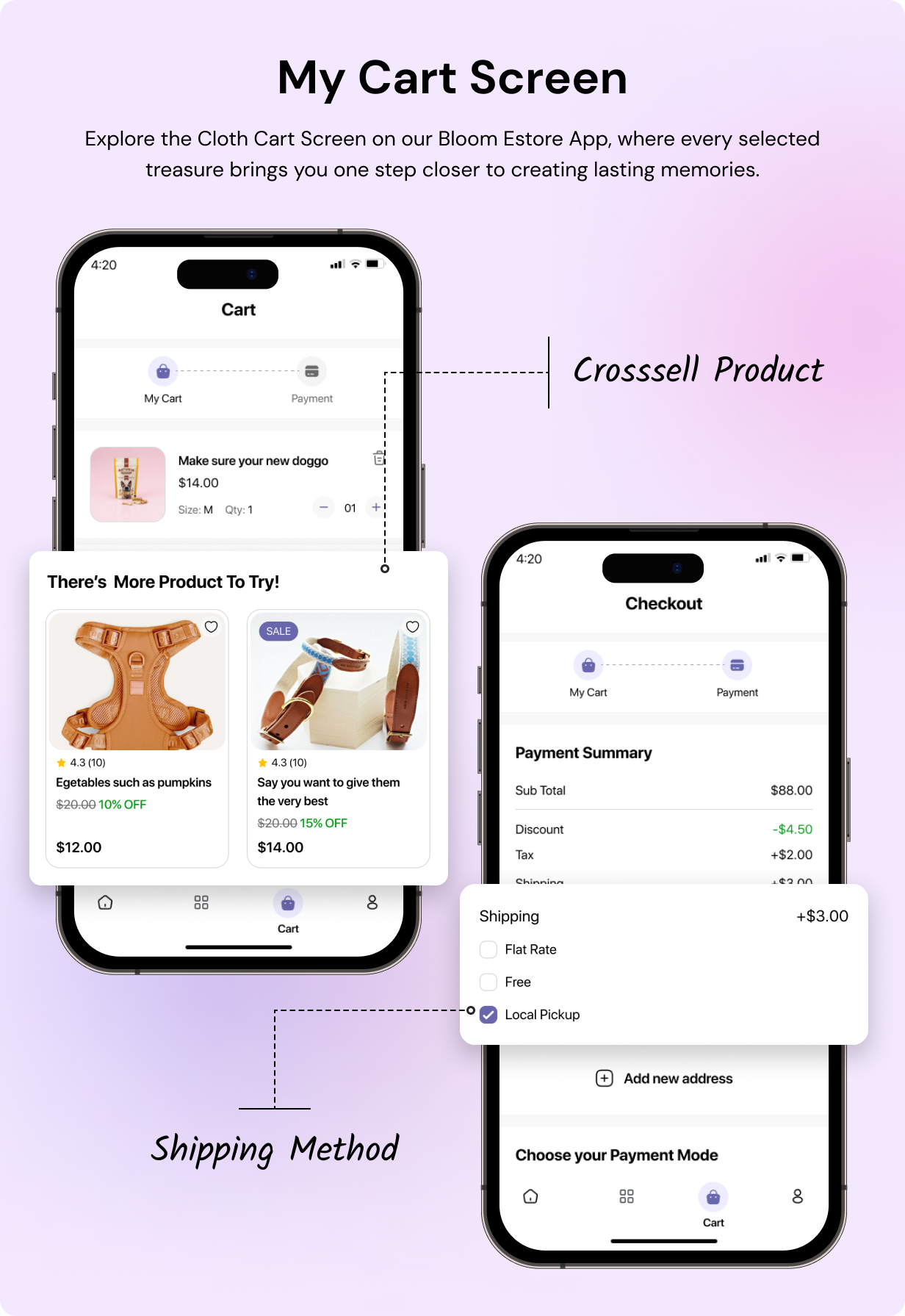 Pet Product Store App - E-commerce Store app in Flutter 3.x (Android, iOS) with WooCommerce Full App - 13