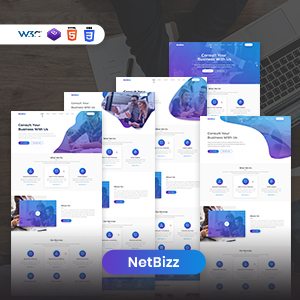  NetBizz - Business and Corporate Multipurpose HTML Template 