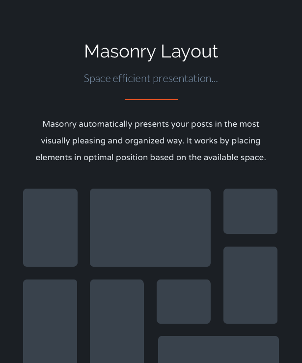 Masonry Layout