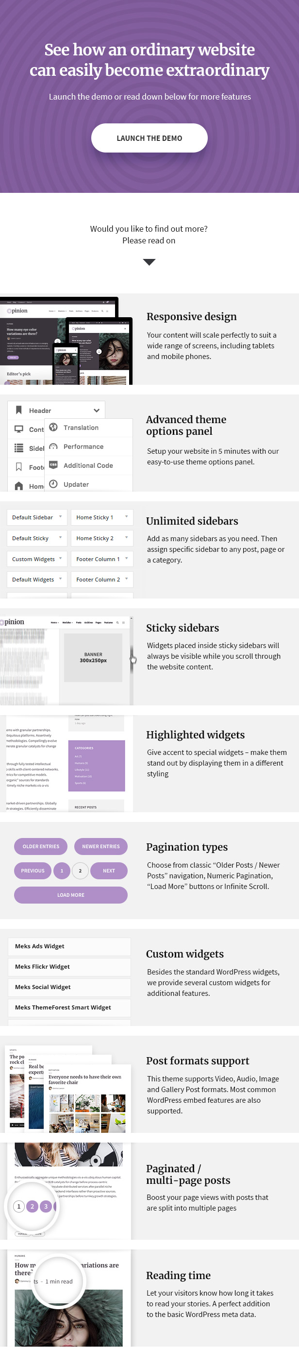 Original - Modern News & Magazine Style WP Theme