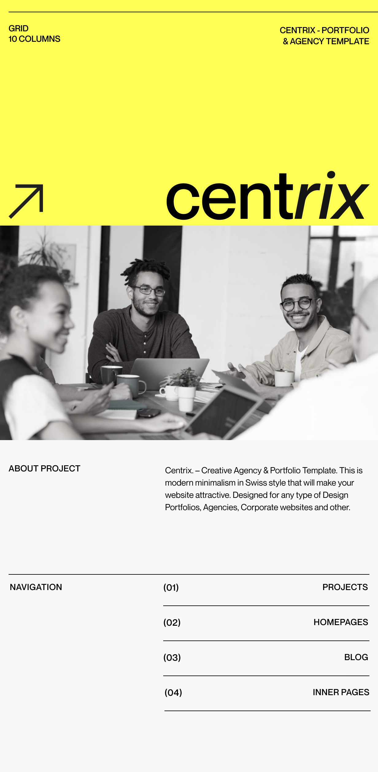 Centrix. - Creative Agency & Portfolio HTML Template - 5