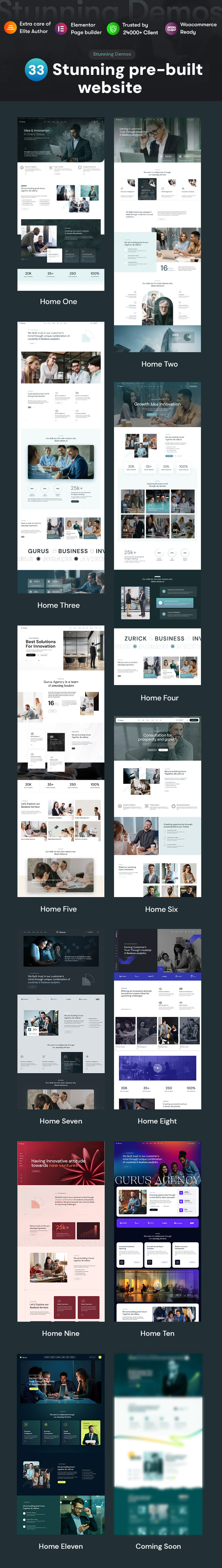 Gurus - Business Consulting WordPress Theme - 6