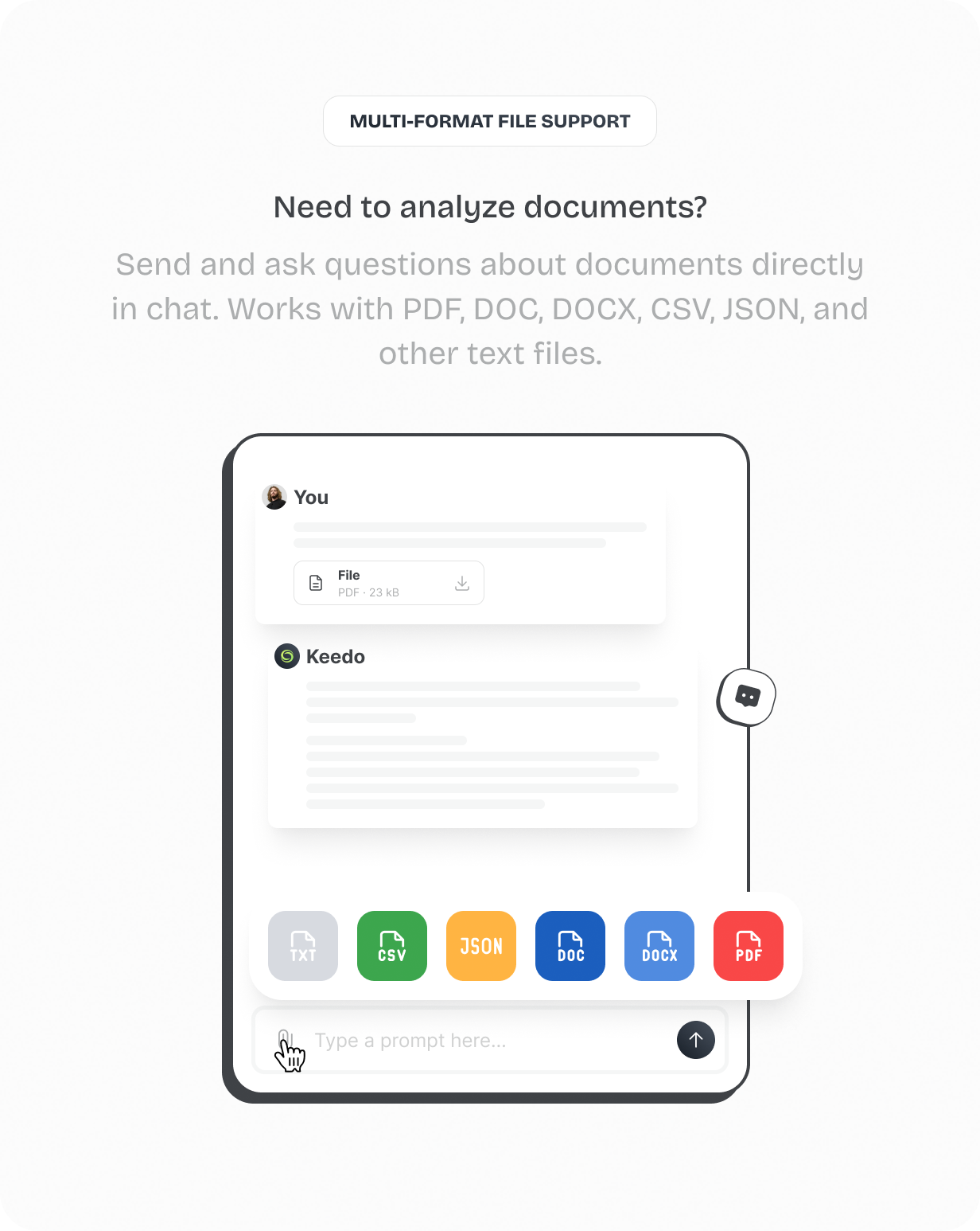 Multiformat file support @heyaikeedo #aikeedo
