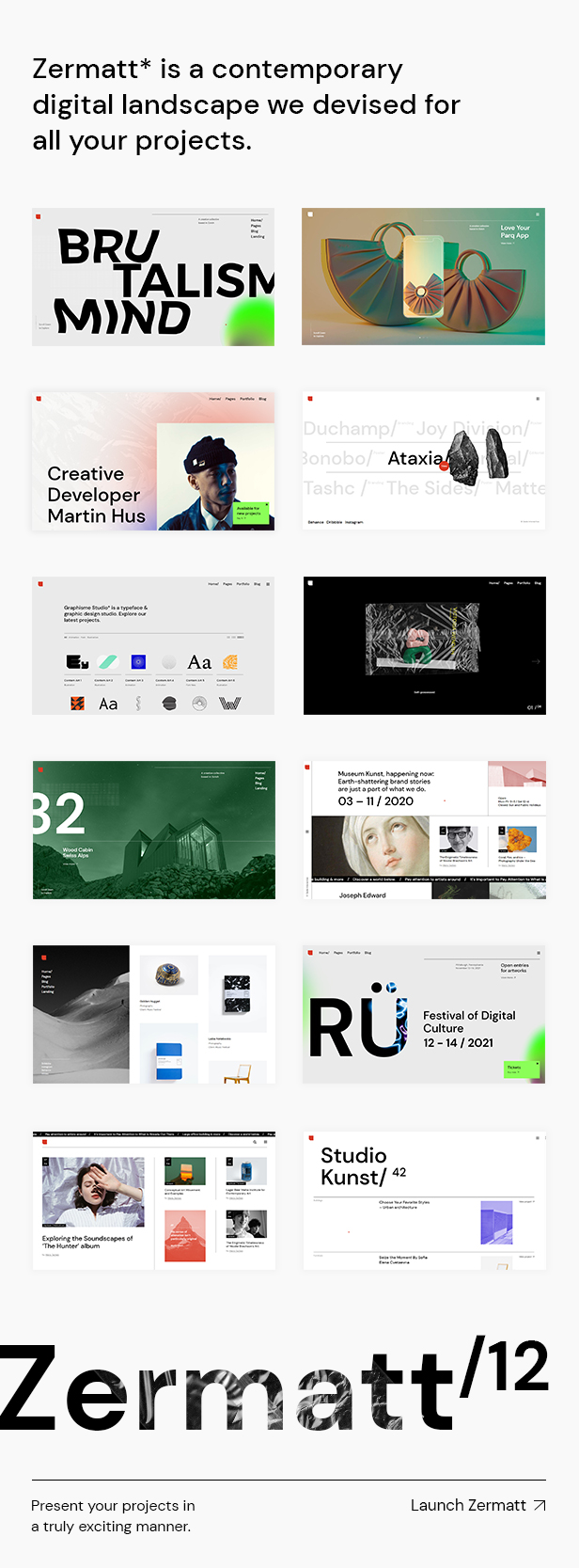 Zermatt - Multi-concept Agency Theme - 1