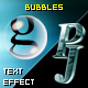 PJ Bubbles - text effect component
