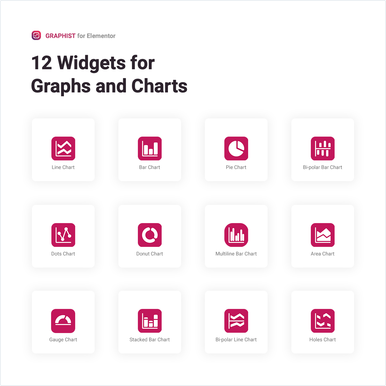 12 Widgets for Graphs and Charts
