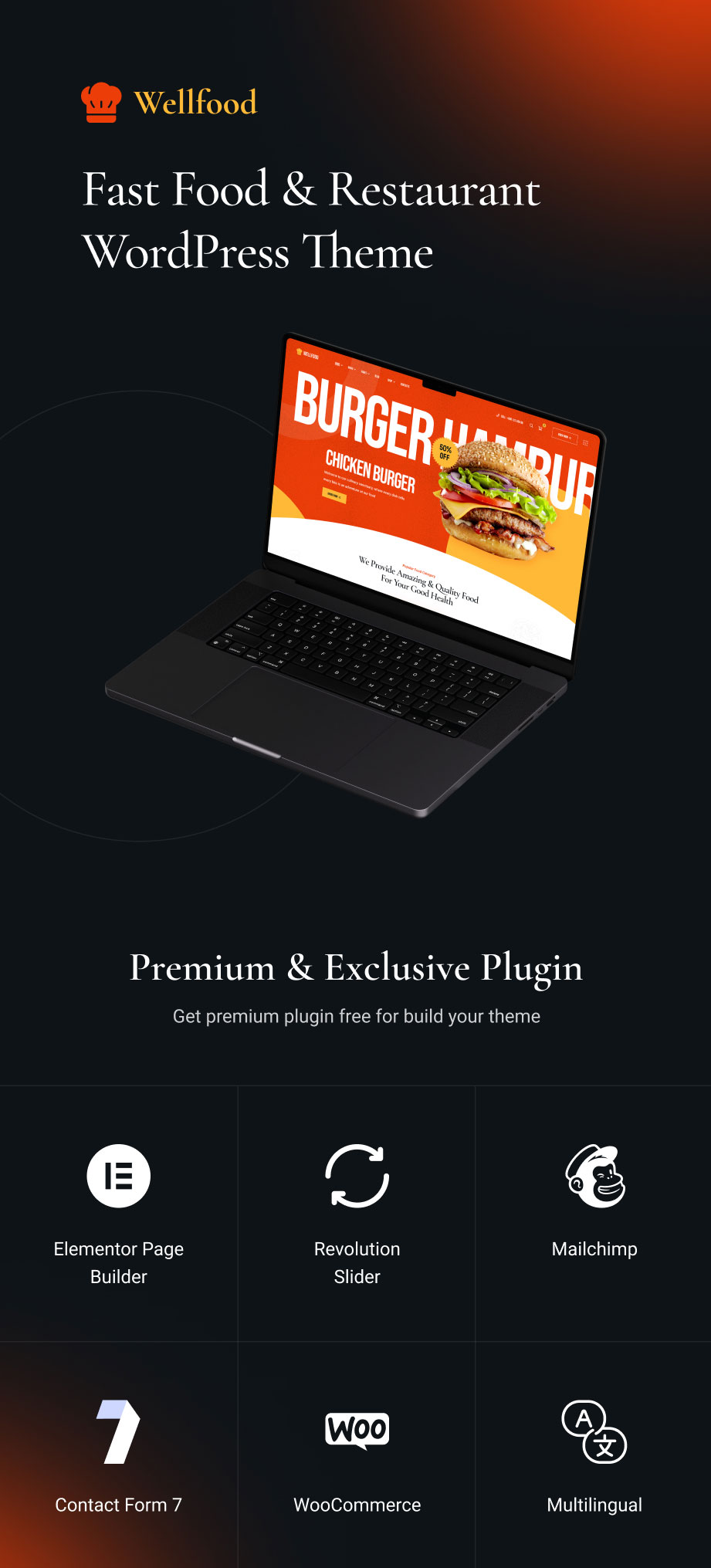 Wellfood - Fast Food Restaurant WordPress Theme - 5