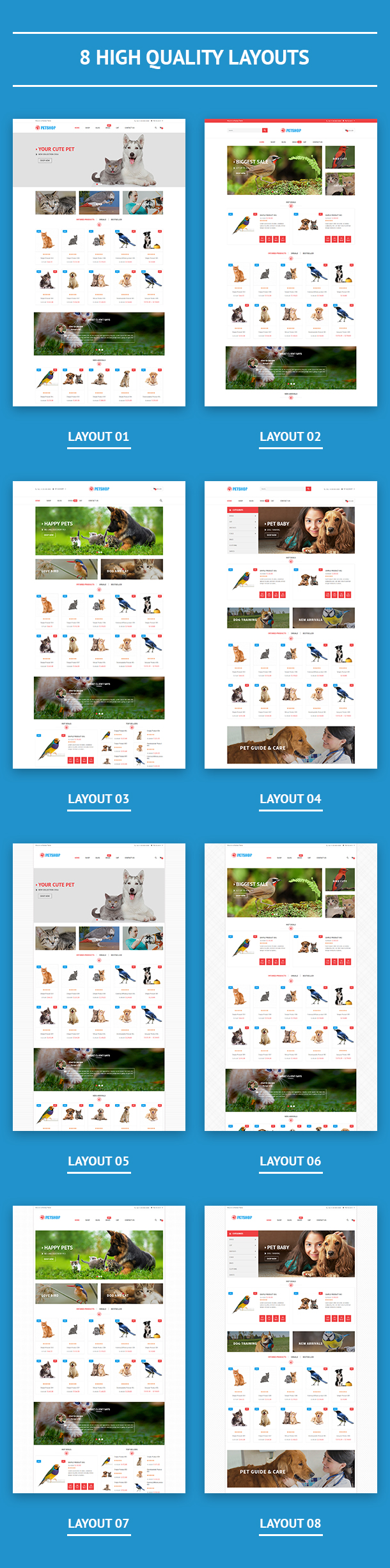 VG Petshop - Creative WooCommerce theme for Pets and Vets - 17