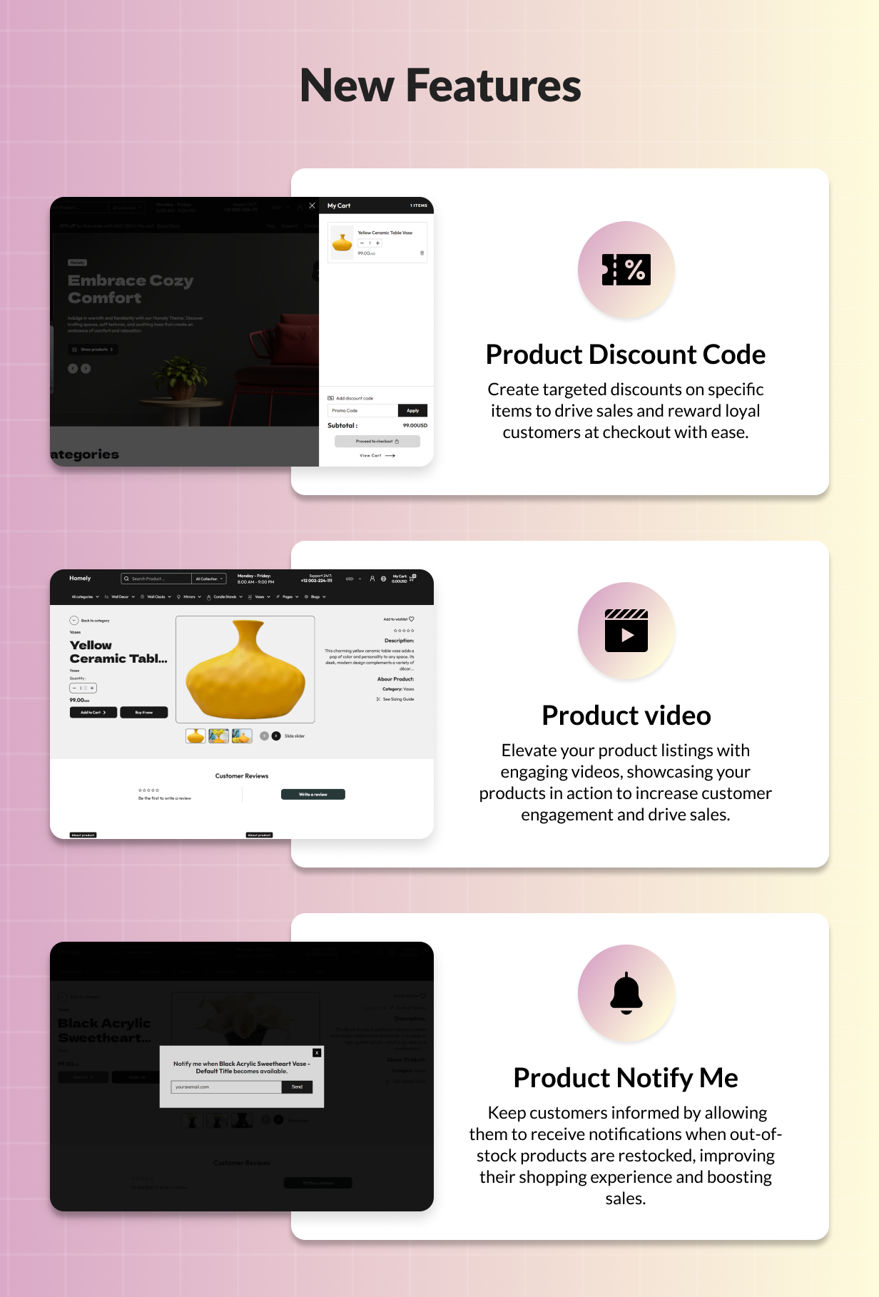 Homely - Furniture & Pottery Decor Shopify 2.0 Theme - 12