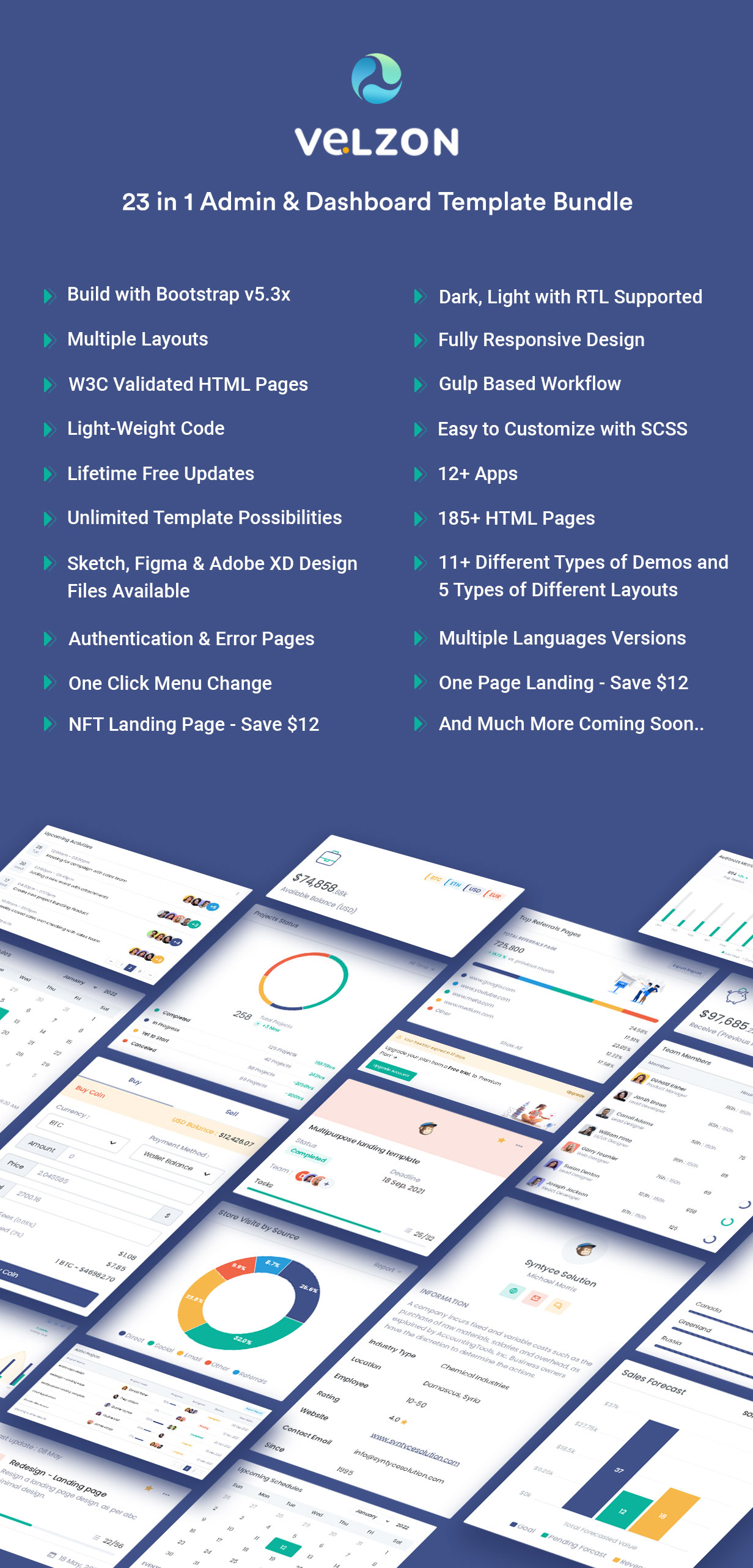 Velzon – Admin and Dashboard Template – 7