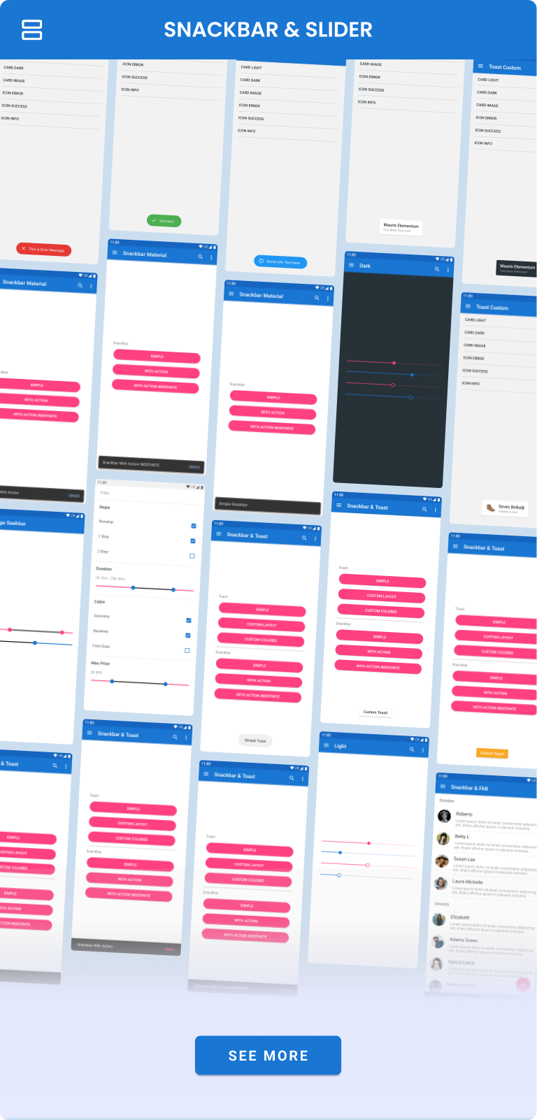 MaterialX - Android Material Design UI 3.3 - 29