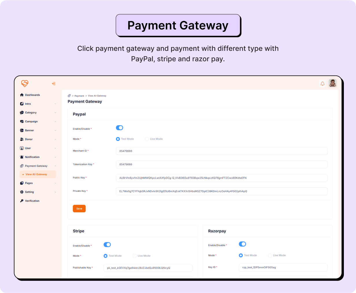 CaringHandsApp: Charity Full App in Flutter with Node,js Backend | SupportStream App - 23