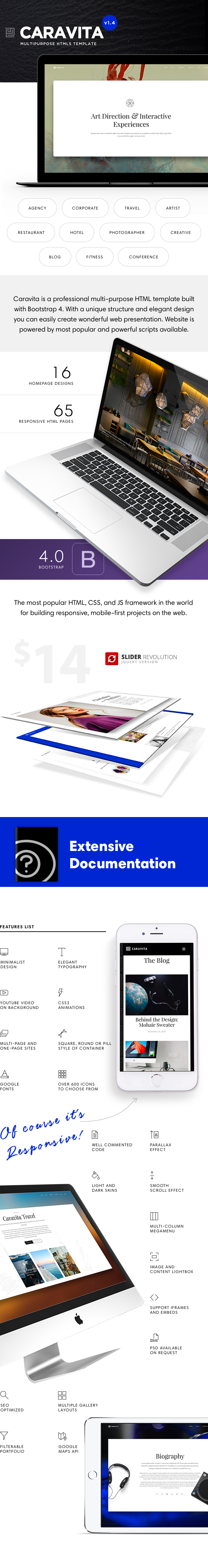 Caravita - Multipurpose HTML5 Template - 1