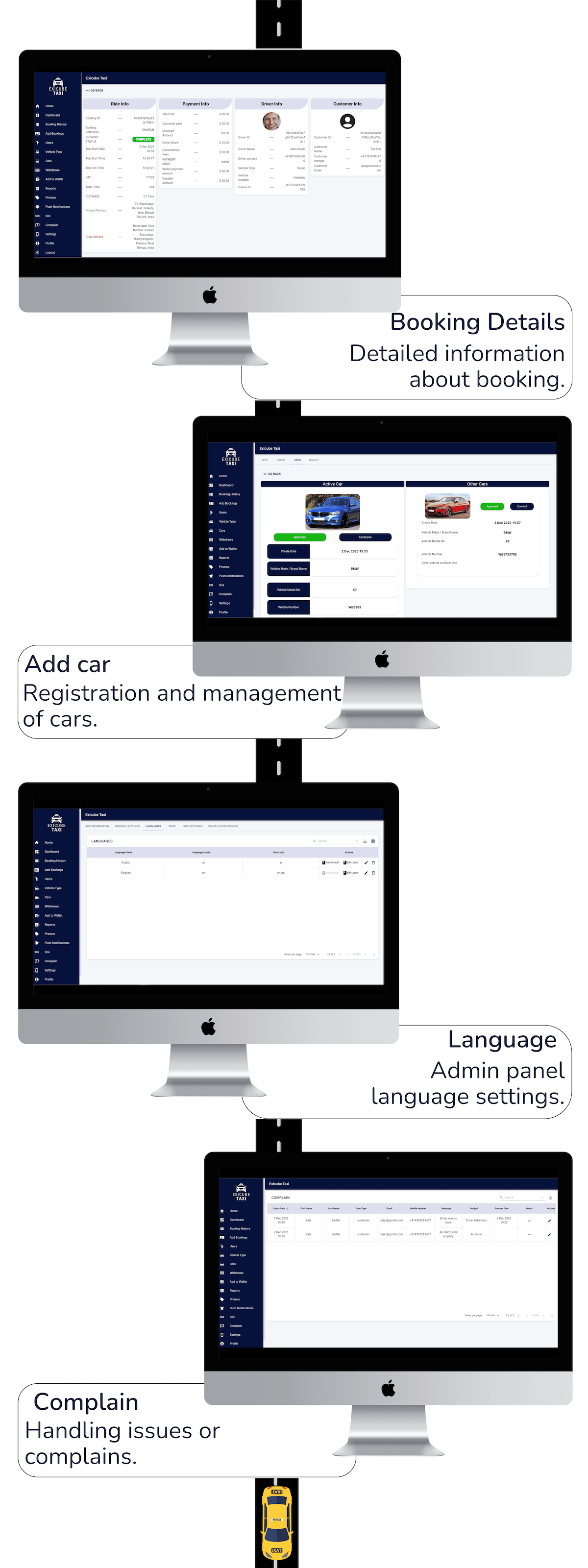 Exicube Taxi App - 26