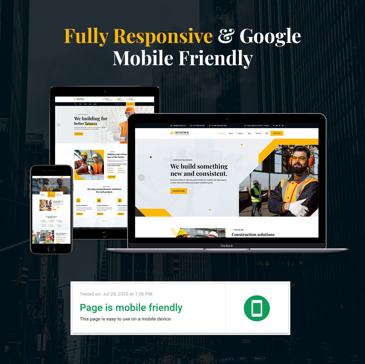 Konstruk - Construction HTML Template - 5