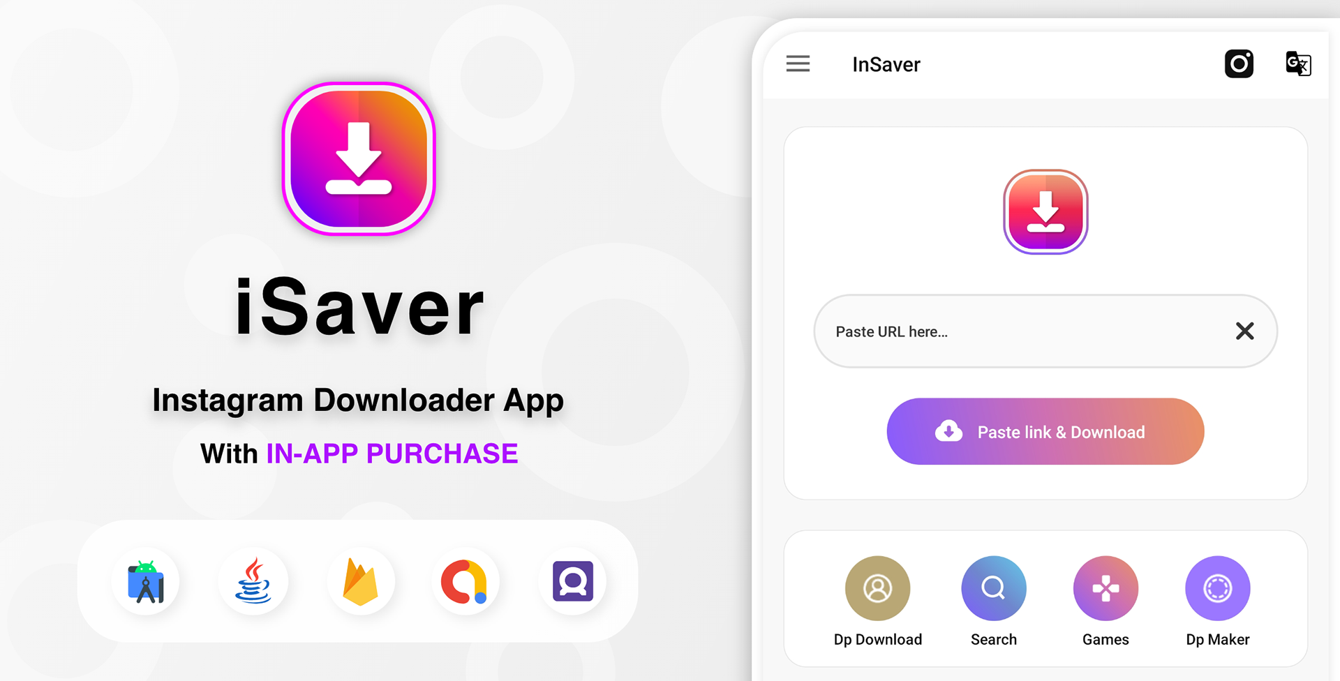 iSaver - Instagram Downloader App
