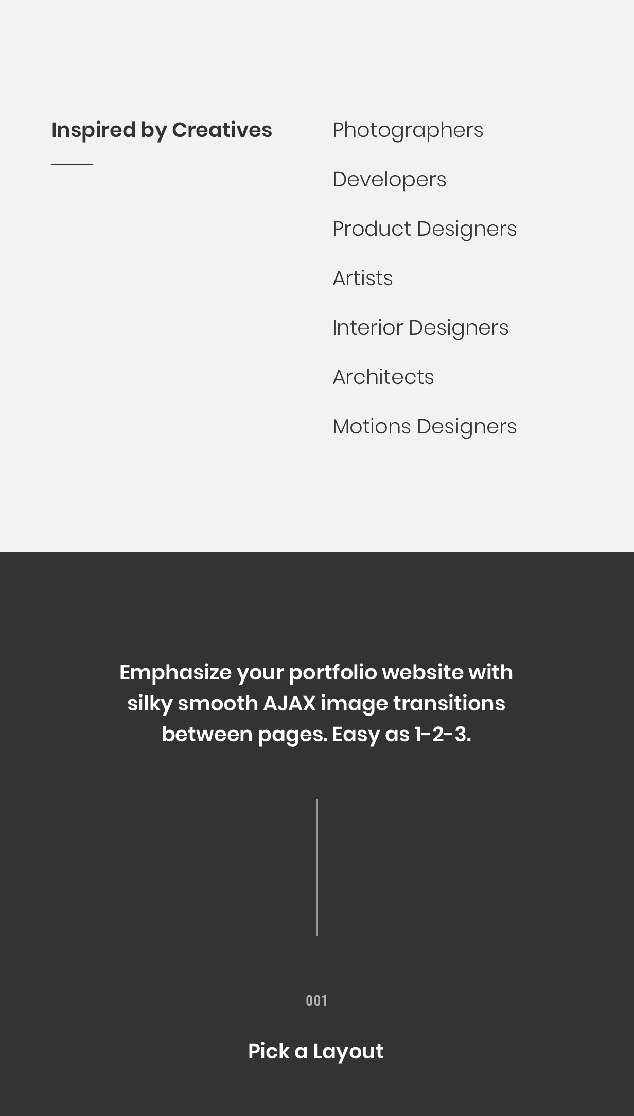 Rubenz – Creative Portfolio AJAX WordPress Theme - 6