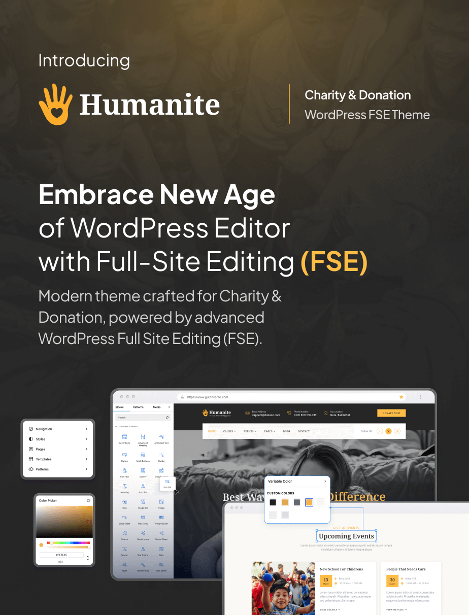 Humanite – Charity & Donation FSE WordPress Theme - 3