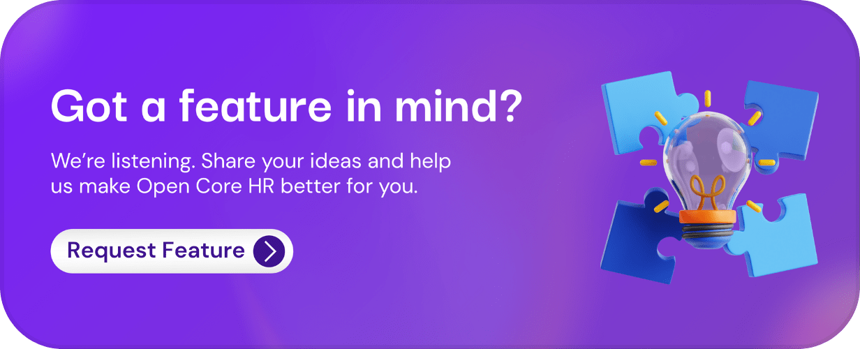 Request Feature Banner