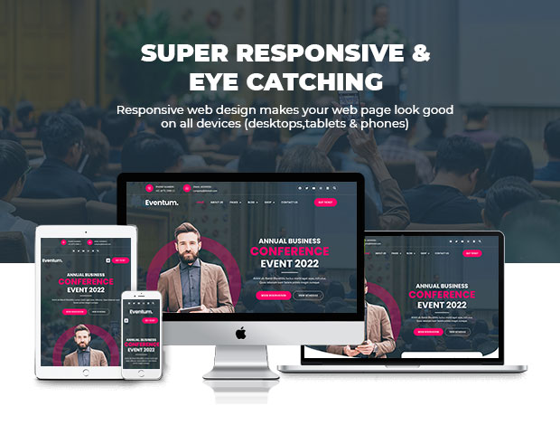 eventum html responsive