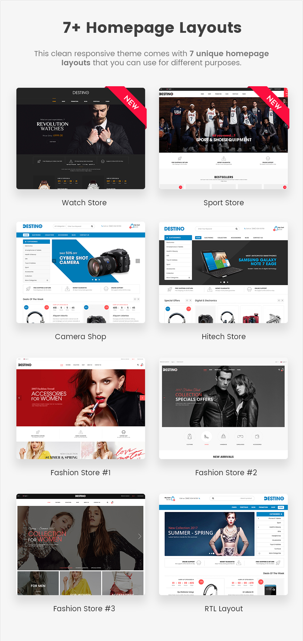 SW Destino - WooCommerce Theme