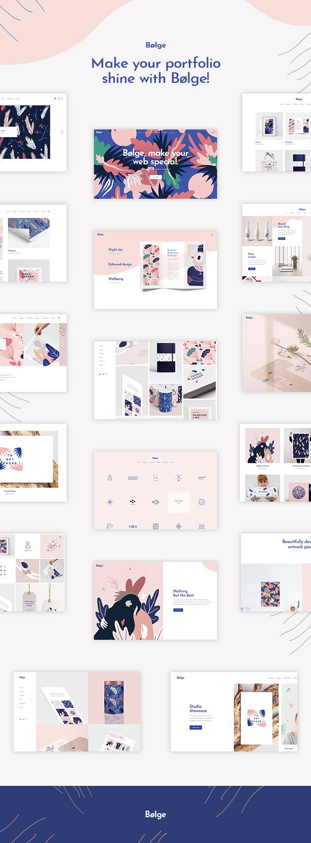 Bolge - Artist Portfolio Theme - 1