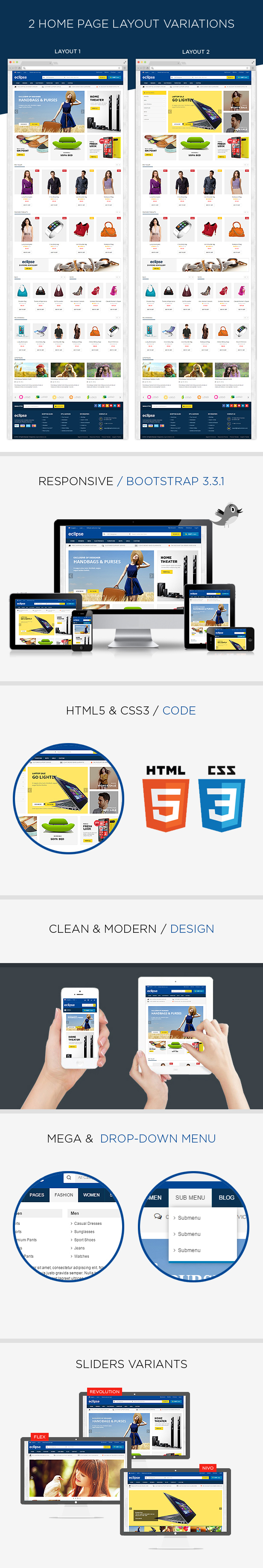 html template