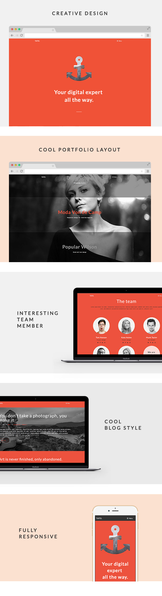 TATO - Portfolio & Agency Theme - 2