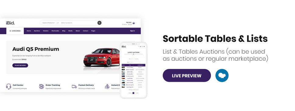 iBid - Multi Vendor Auctions WooCommerce Theme - 8