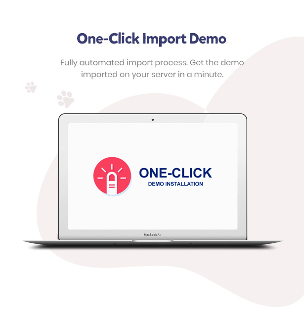 Petzen Pet care WordPress Theme 1 click import