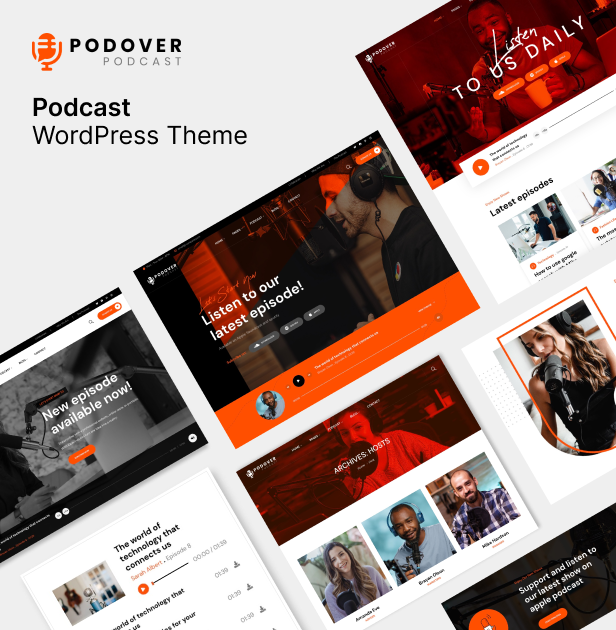 Podcast Wordpress Theme